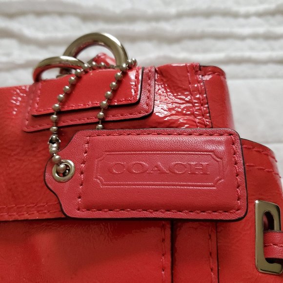 Coach Pink Leather Satchel - Picture 6 of 7